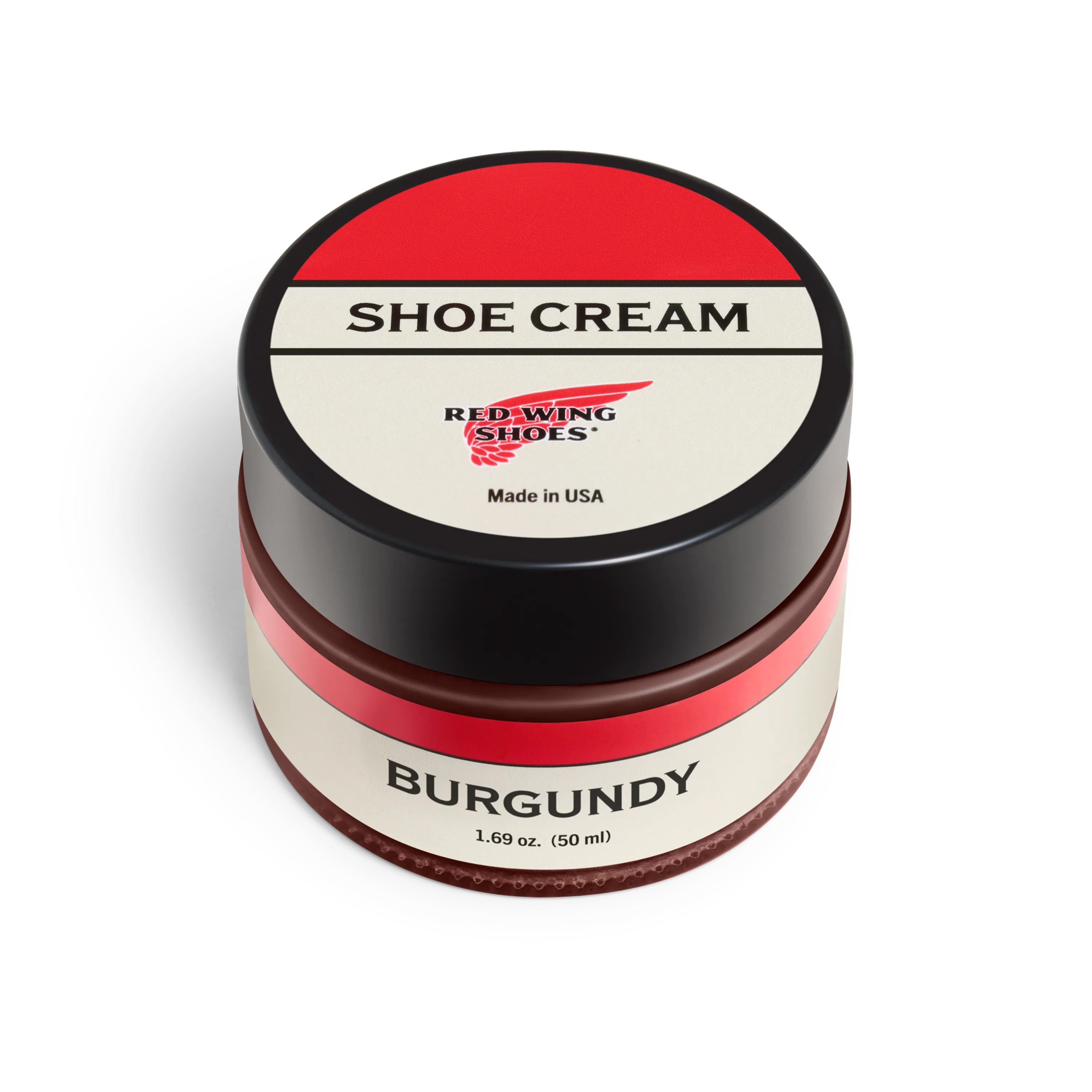 Schuhcreme Burgund