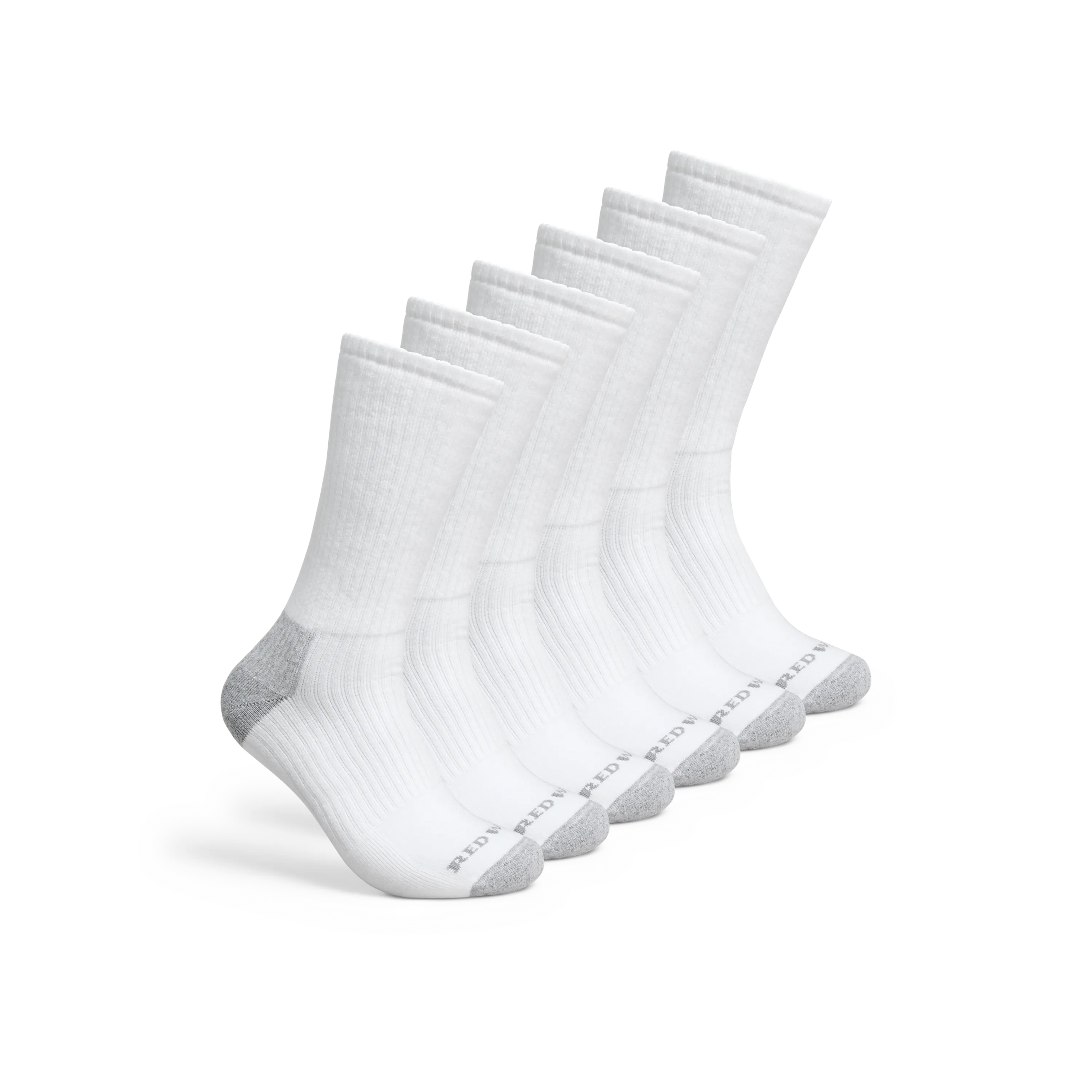 Alltagsarbeit Medium Weight Crew - 6er-Pack