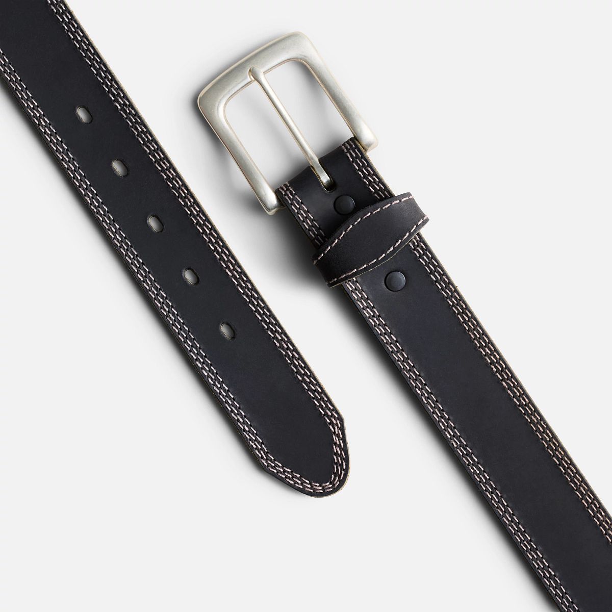 Red Wing Dreifach genähter Leder-Gürtel
