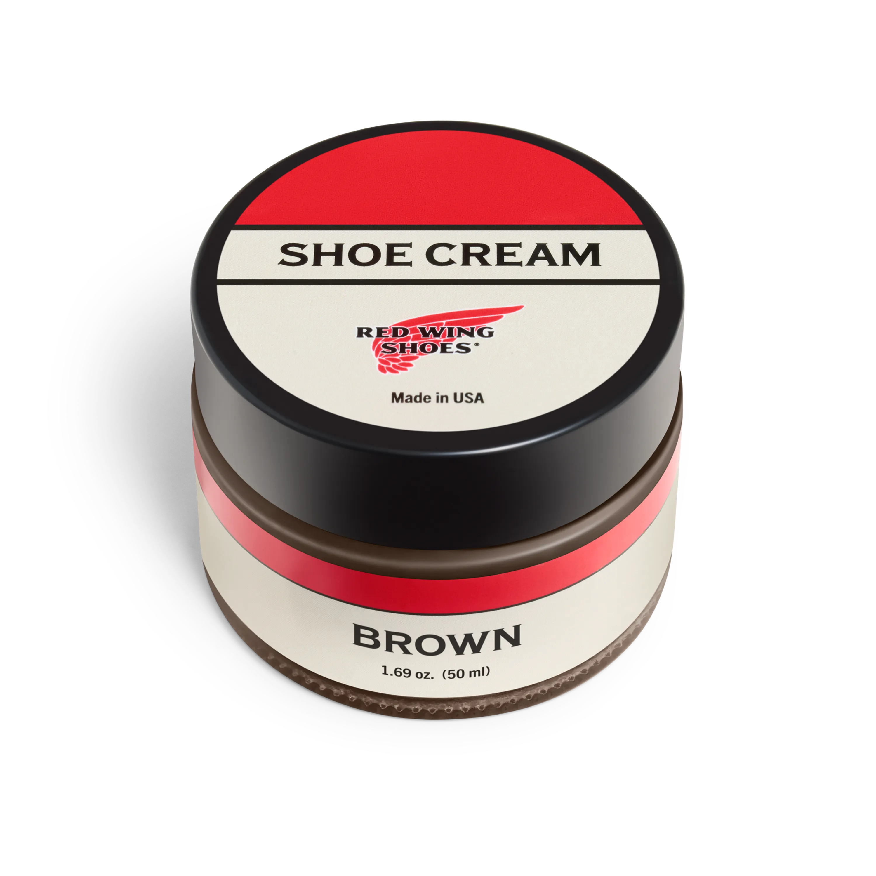 Brauner Schuhcreme